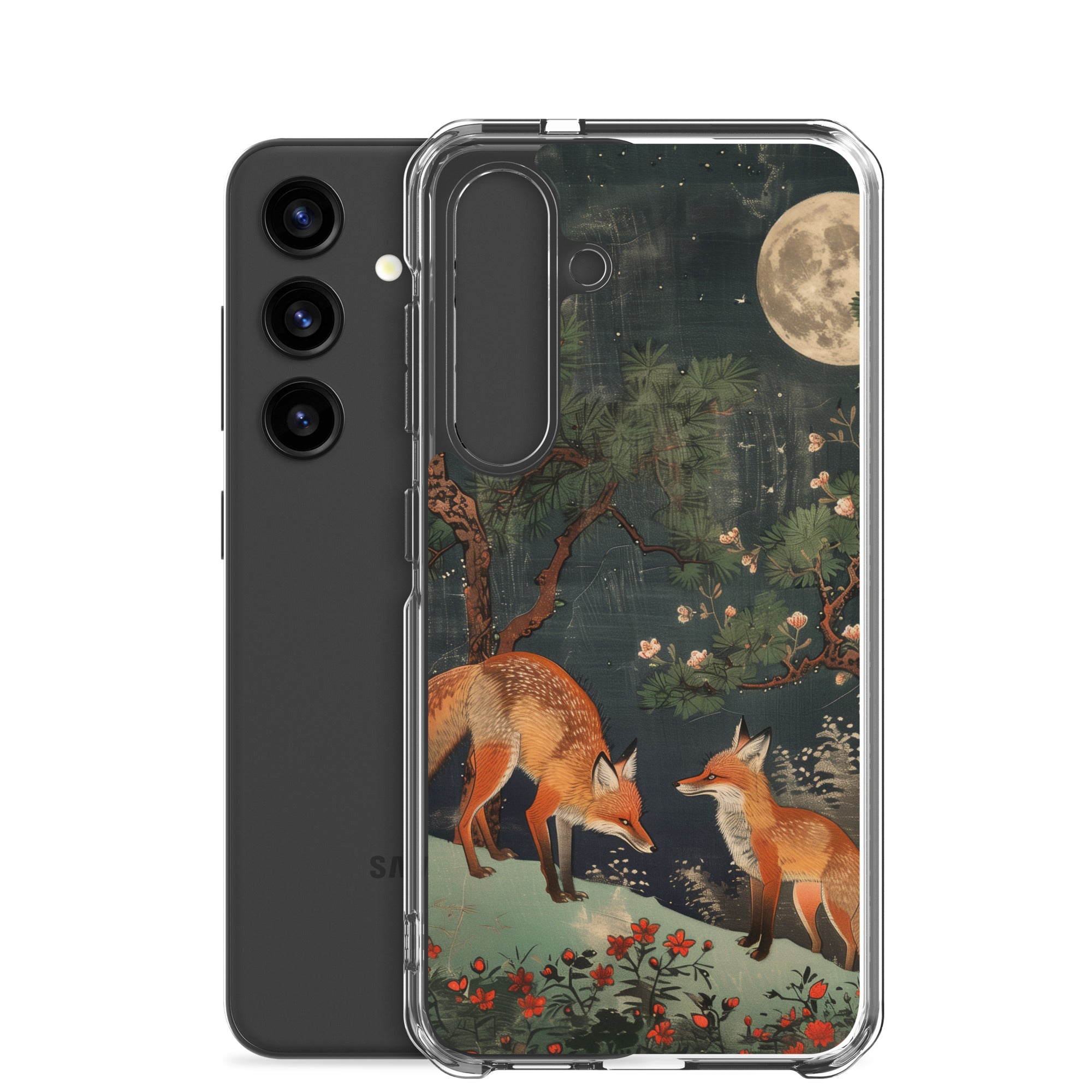 "two foxes" Clear Case for Samsung®