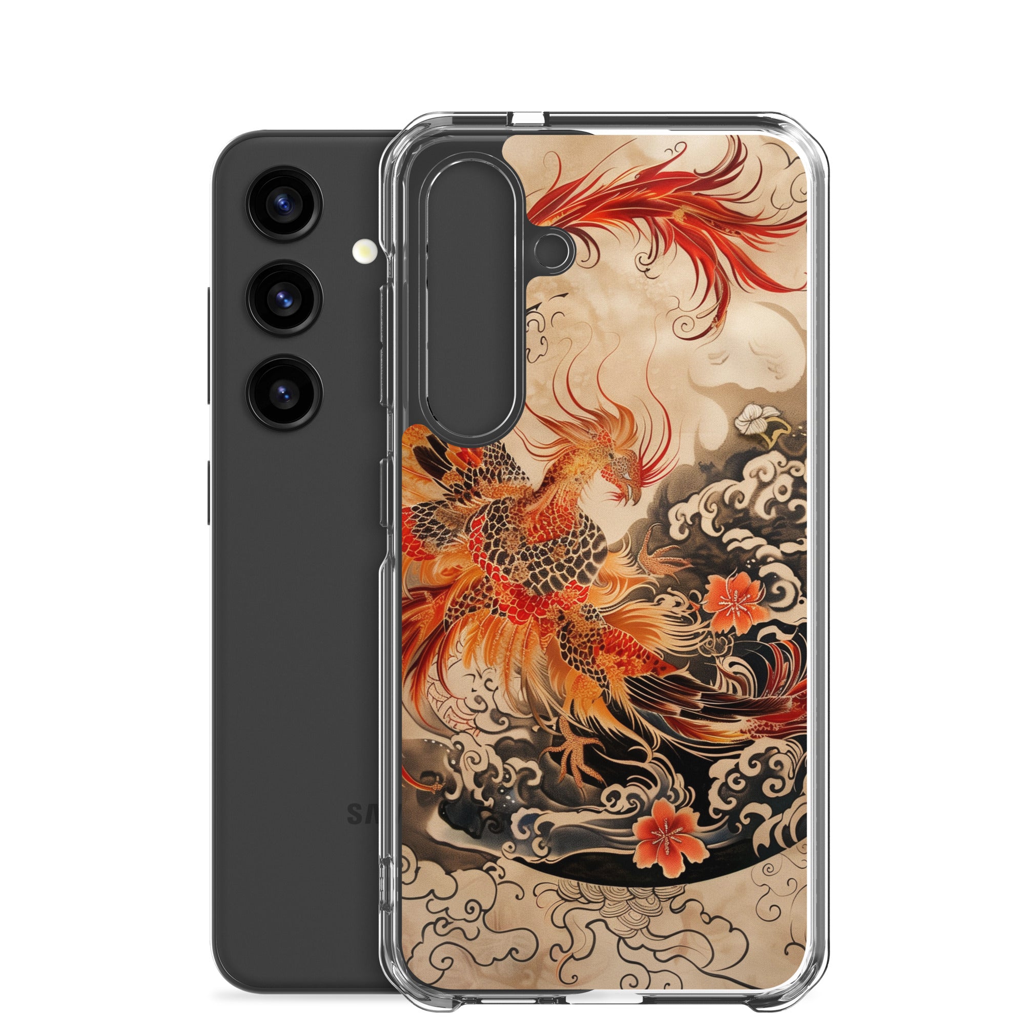 "Phoenix" Clear Case for Samsung®