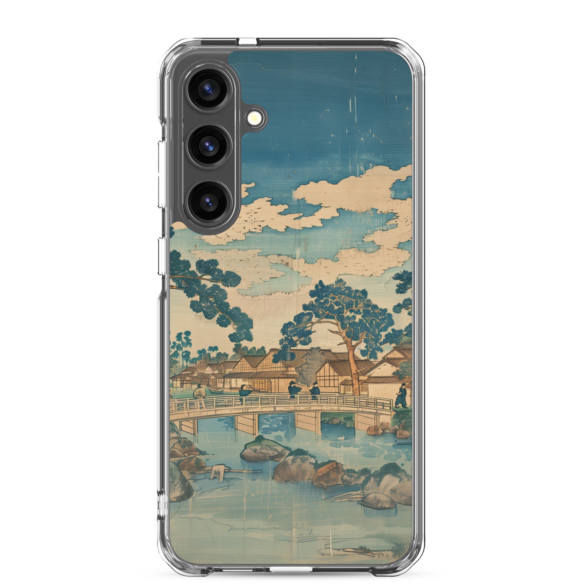 "old village" Clear Case for Samsung®