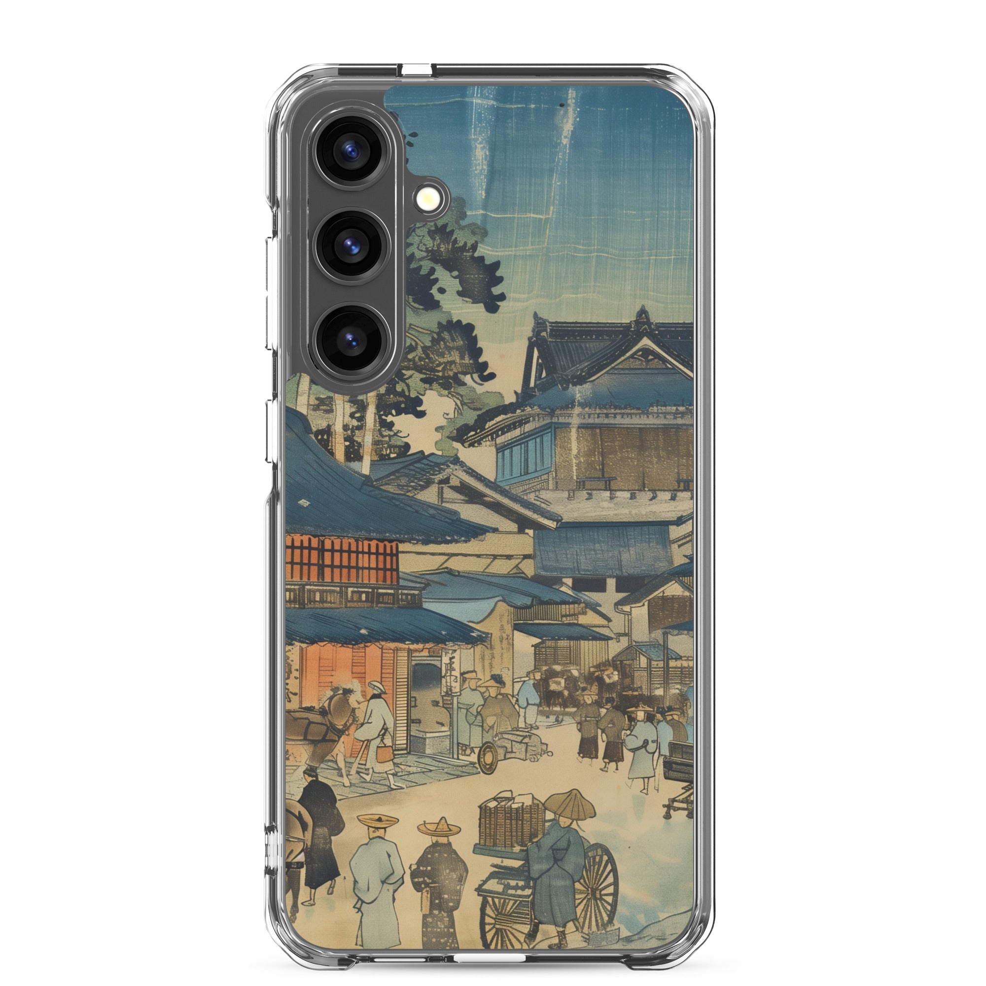 "old village" Clear Case for Samsung®