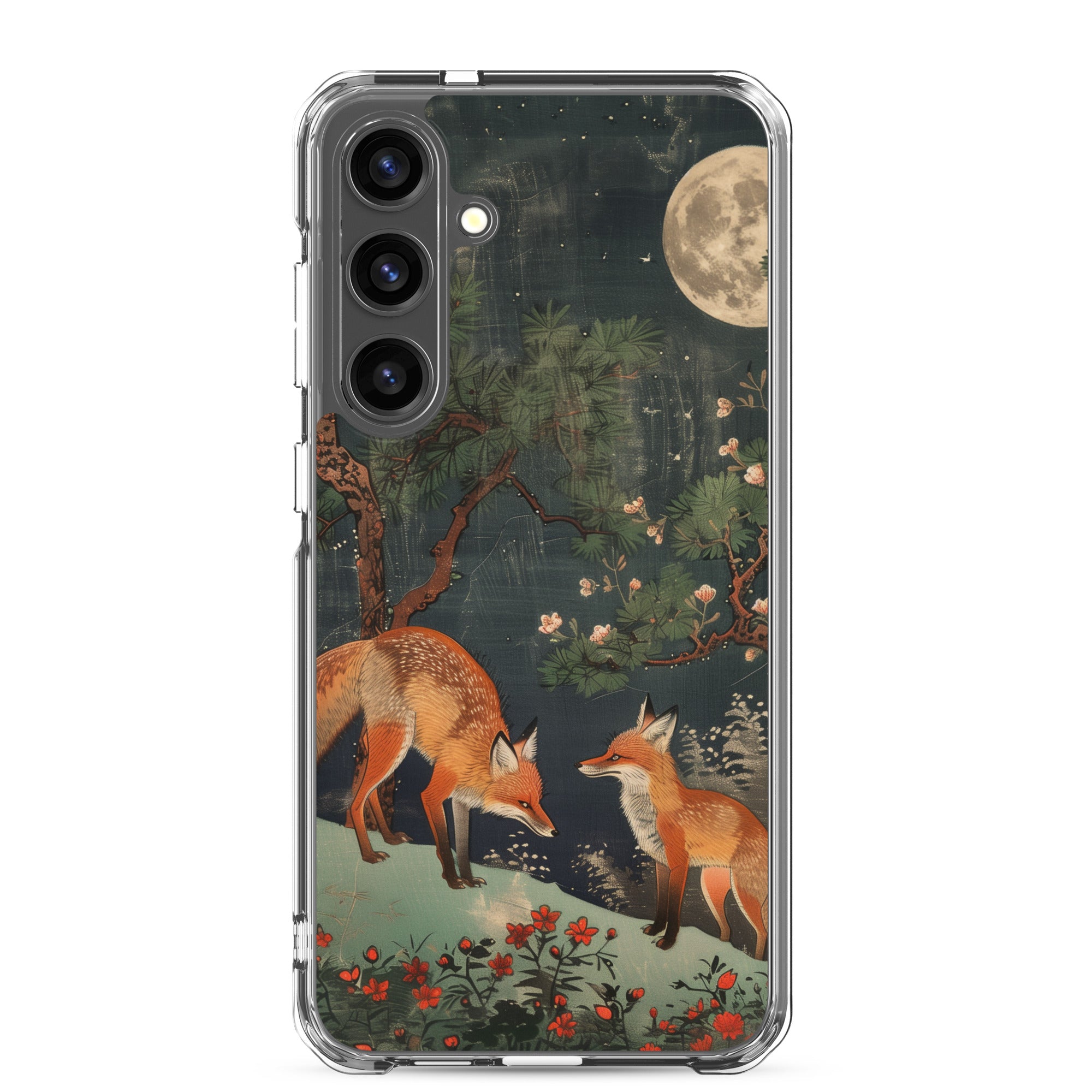 "two foxes" Clear Case for Samsung®