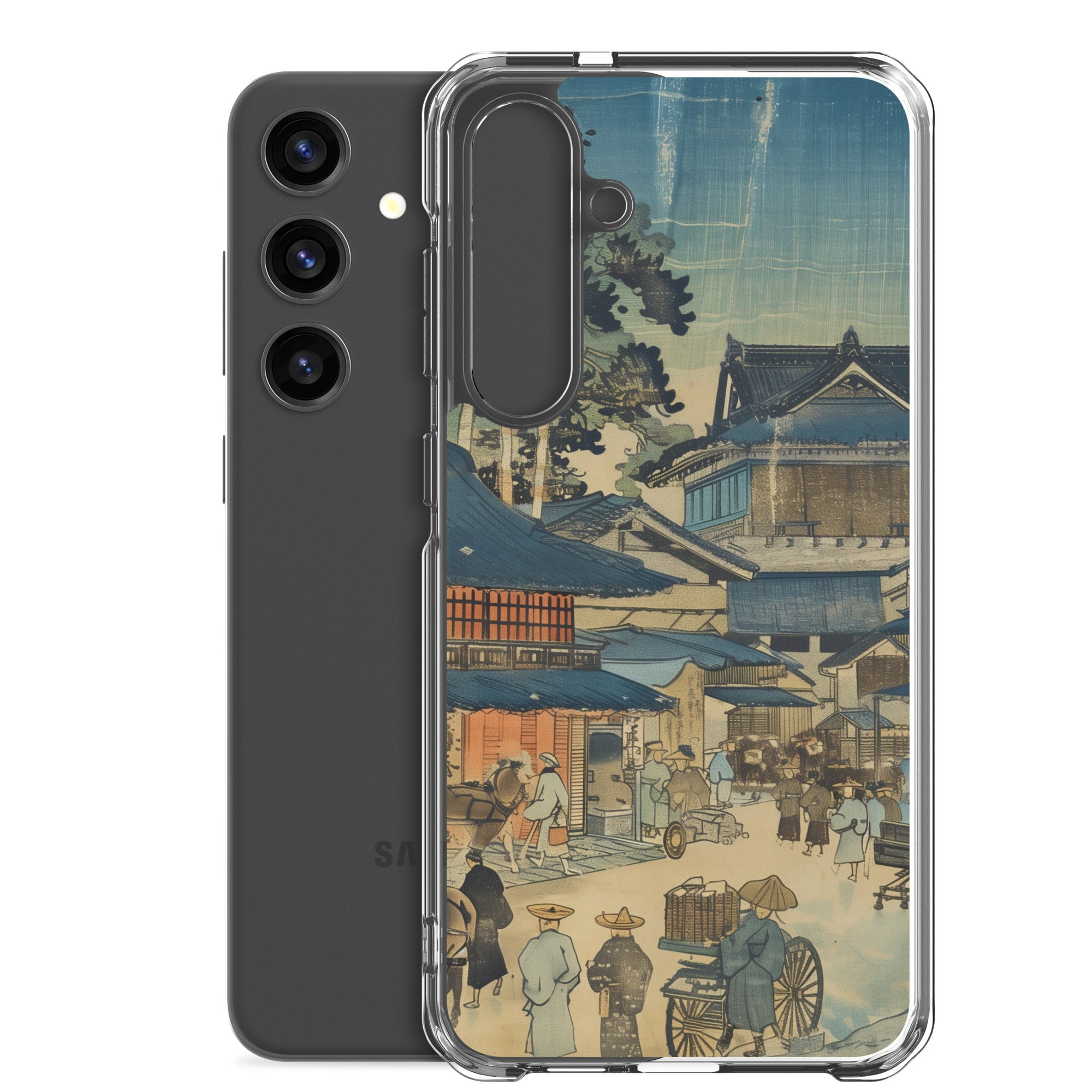 "old village" Clear Case for Samsung®