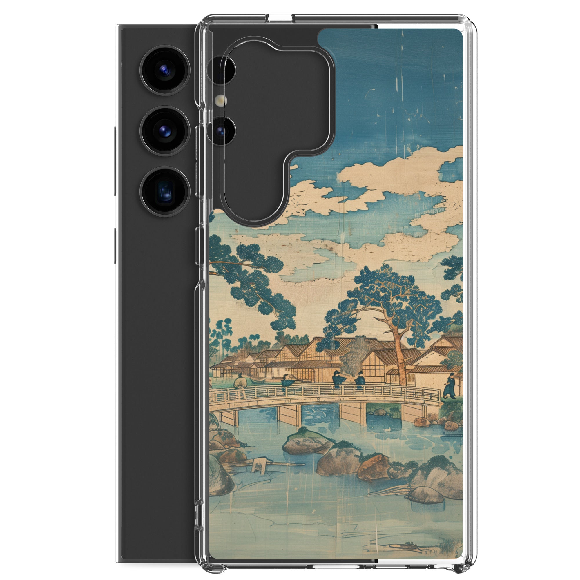"old village" Clear Case for Samsung®