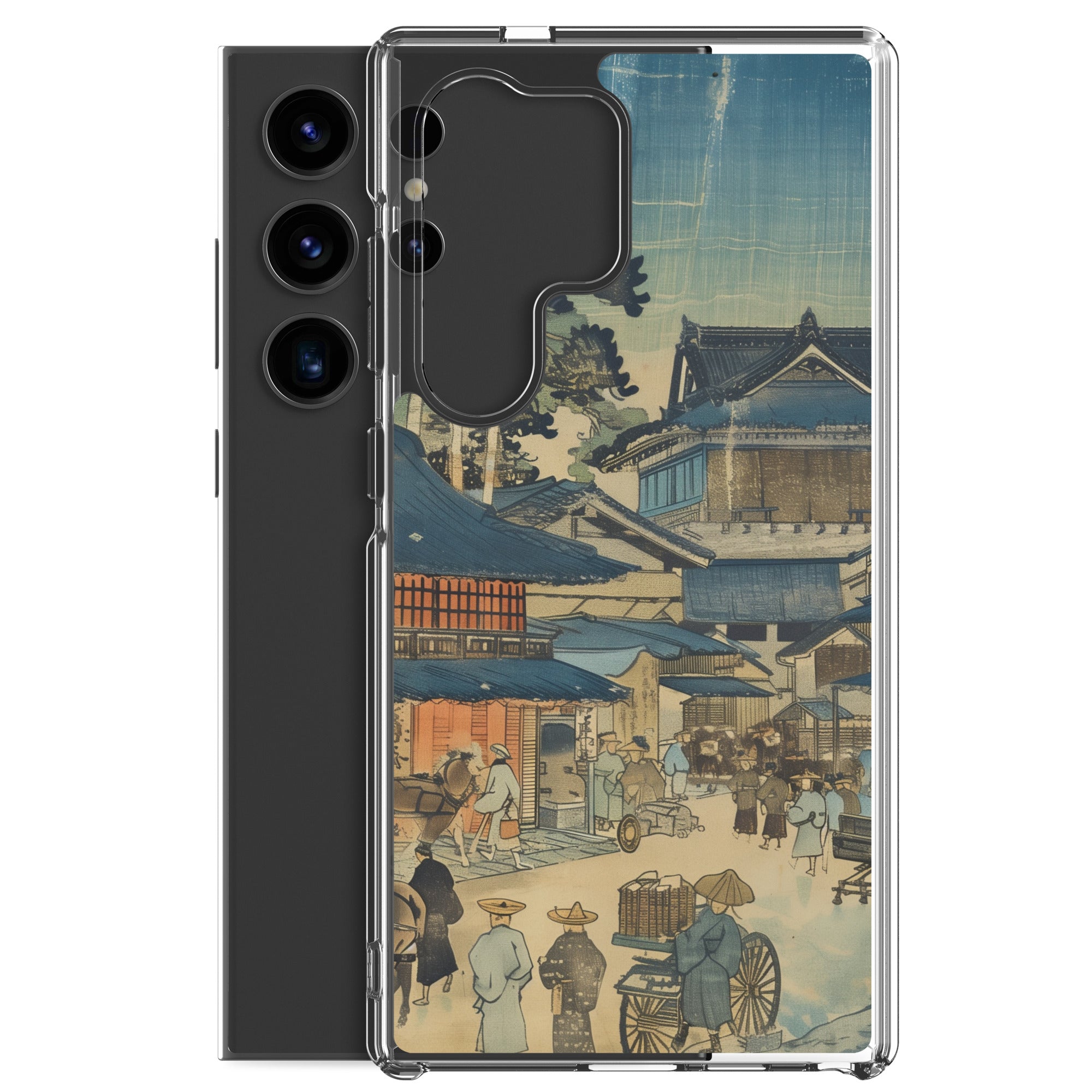 "old village" Clear Case for Samsung®