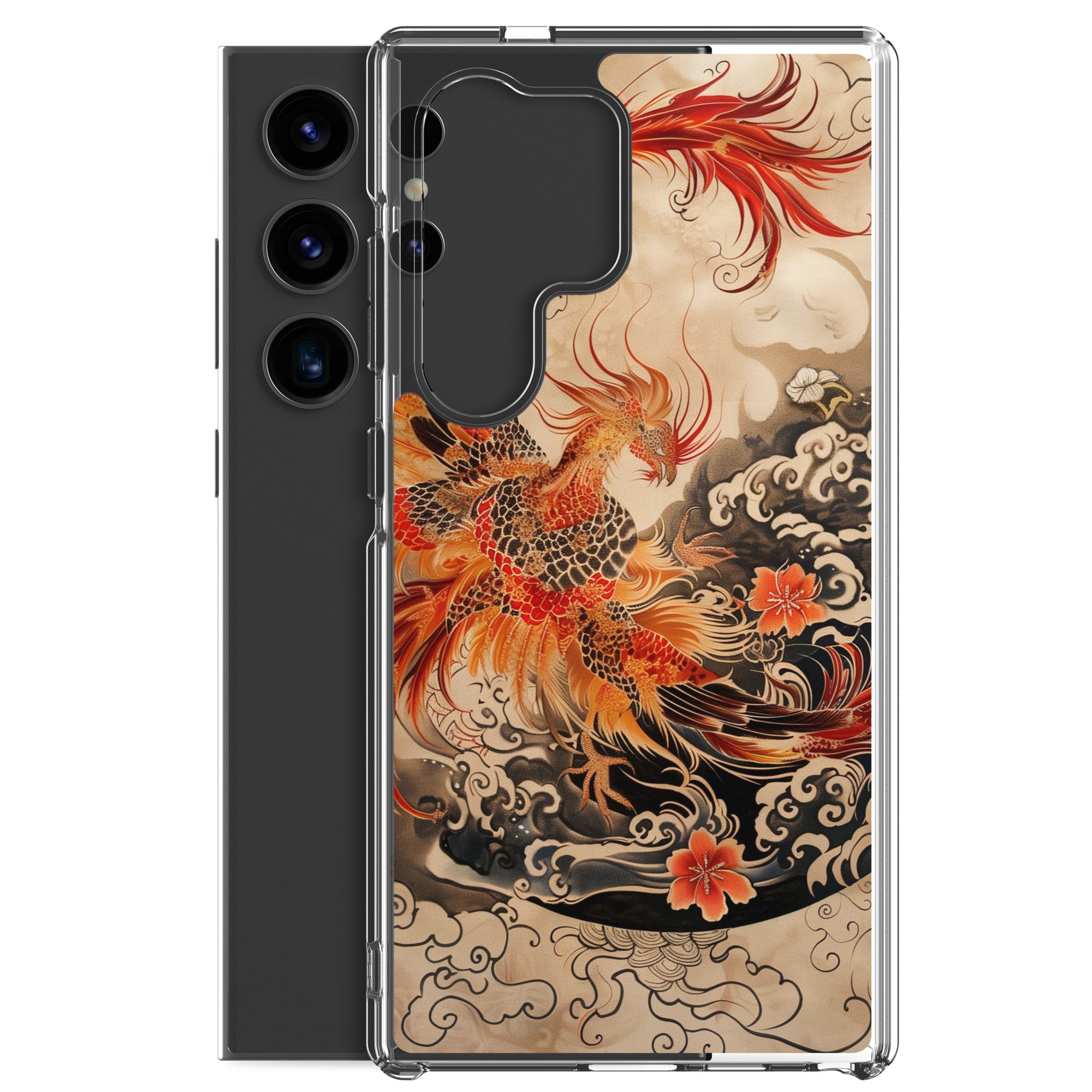 "Phoenix" Clear Case for Samsung®