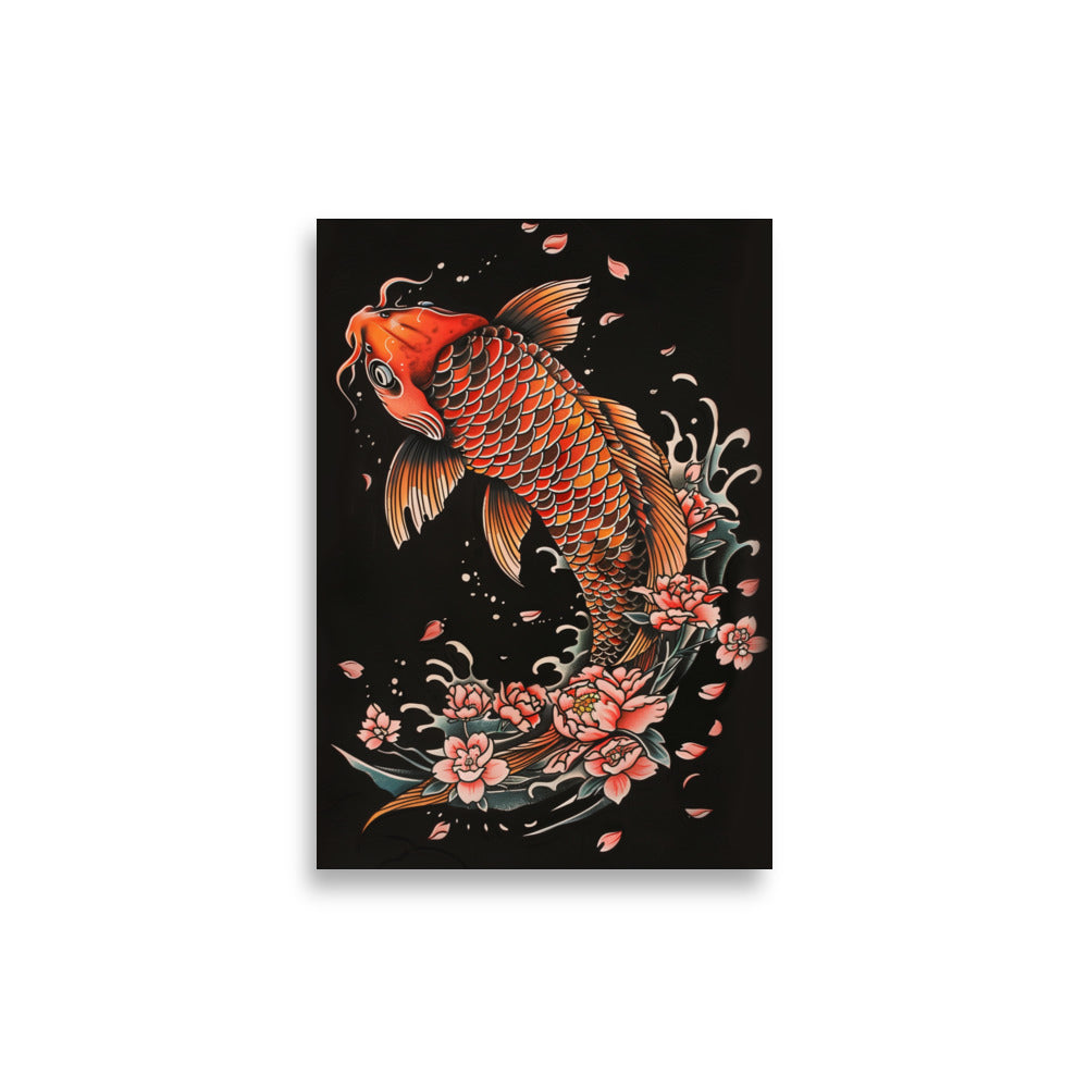"carp" Matte Paper Poster