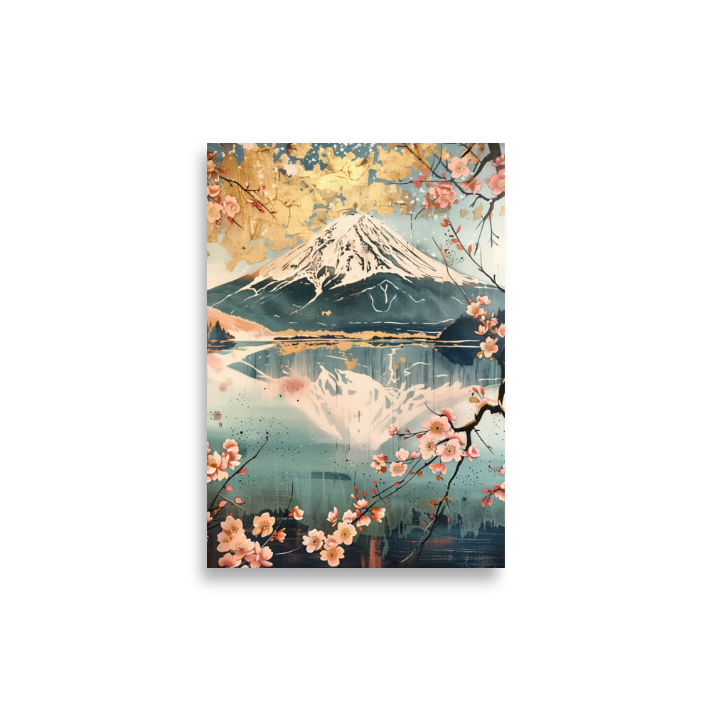 "Mt Fuji." Matte Paper Poster