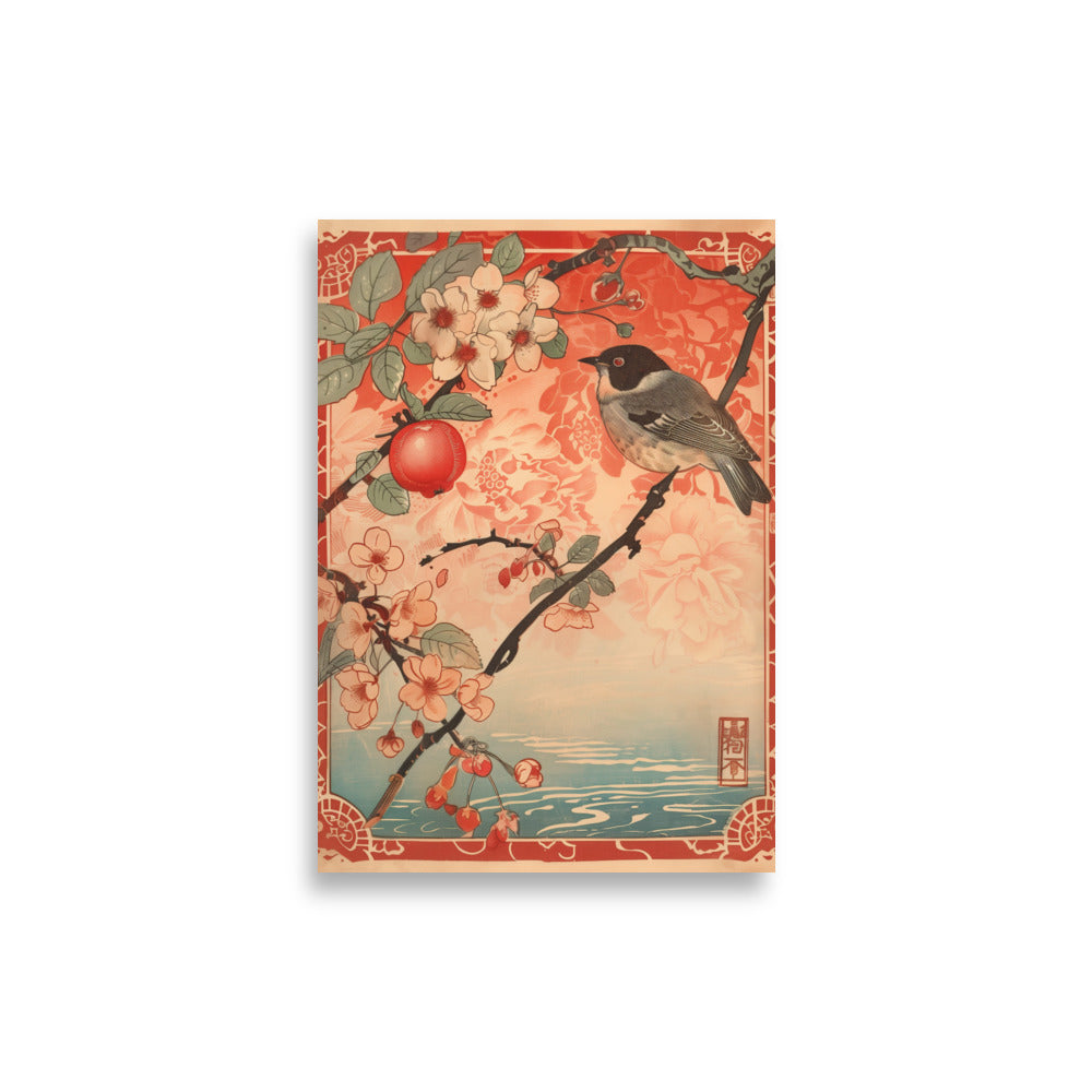 "birds" Matte Paper Poster