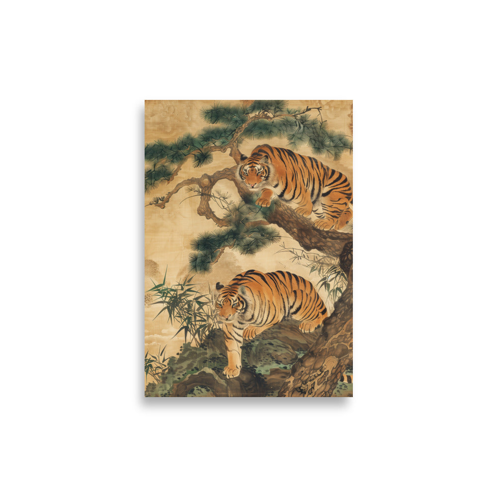 "tiger" Matte Paper Poster