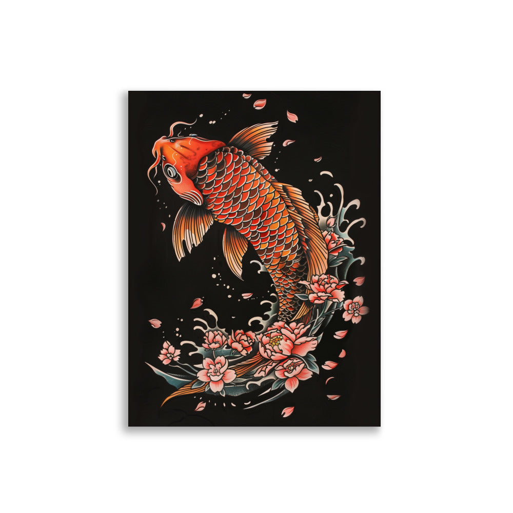 "carp" Matte Paper Poster