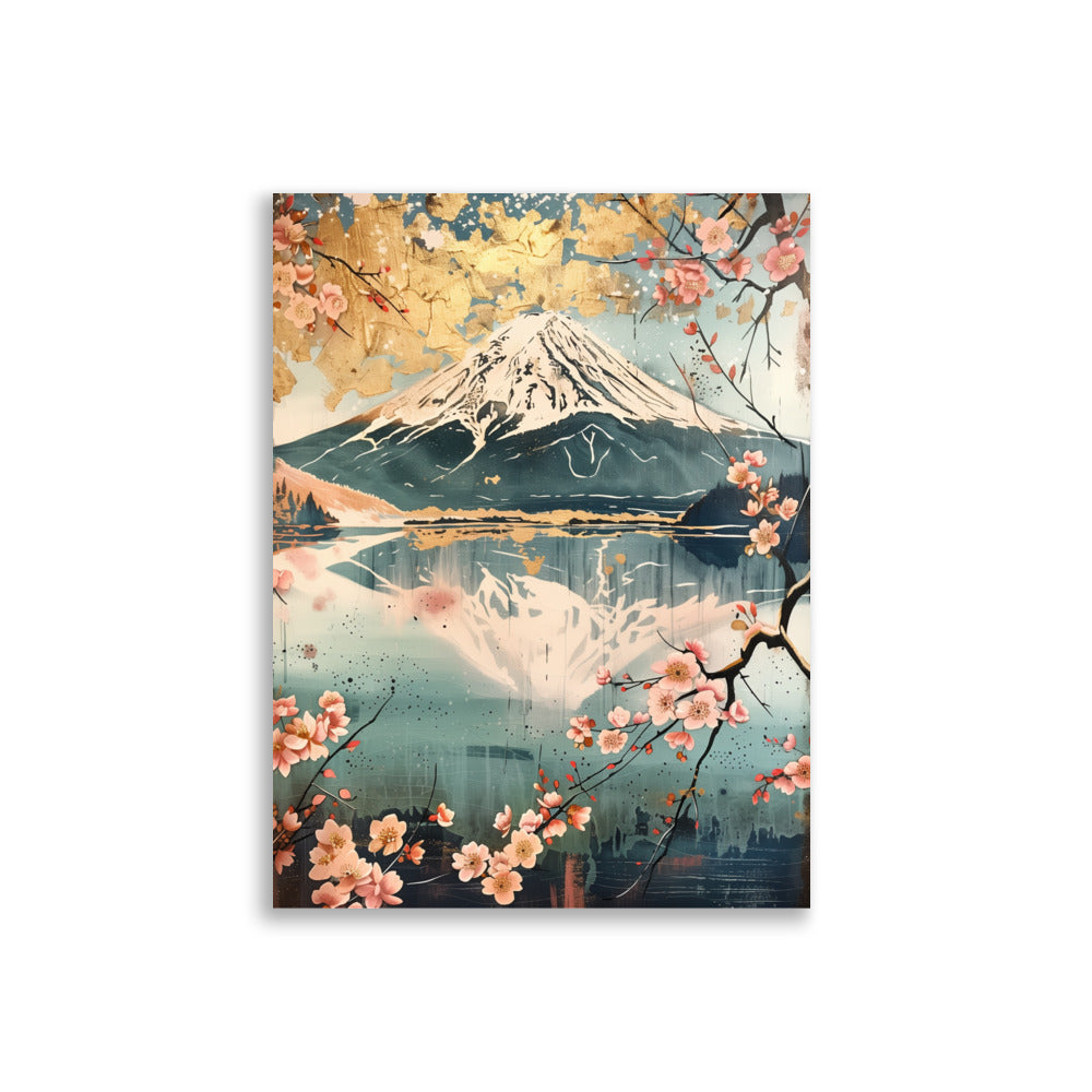"Mt Fuji." Matte Paper Poster