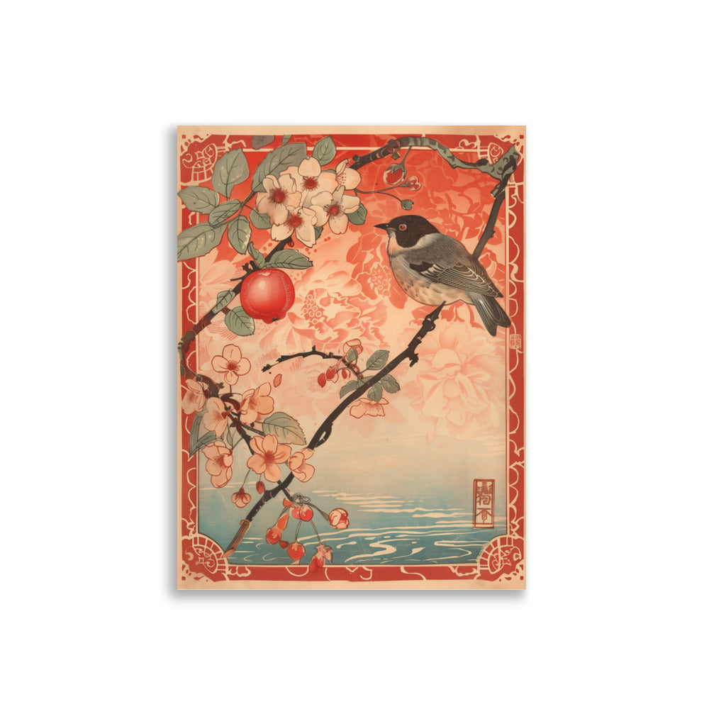 "birds" Matte Paper Poster