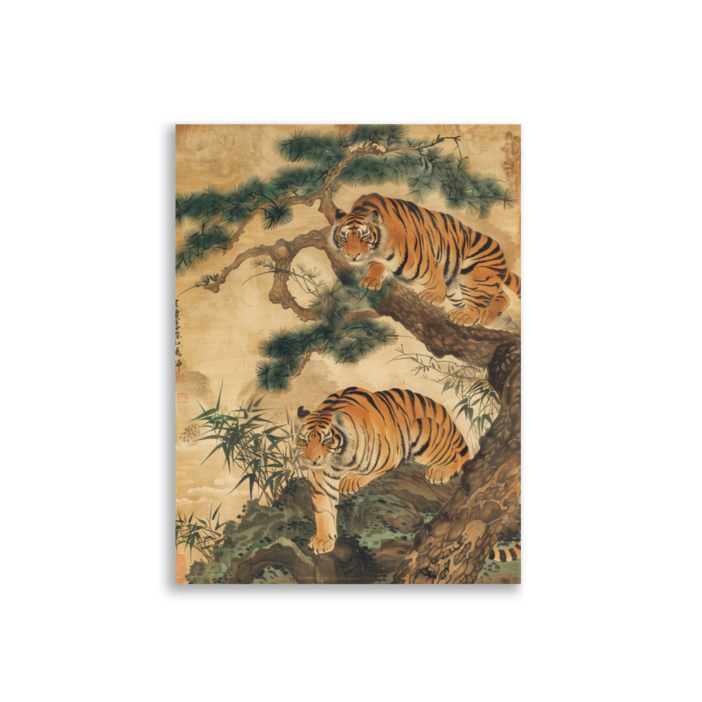 "tiger" Matte Paper Poster