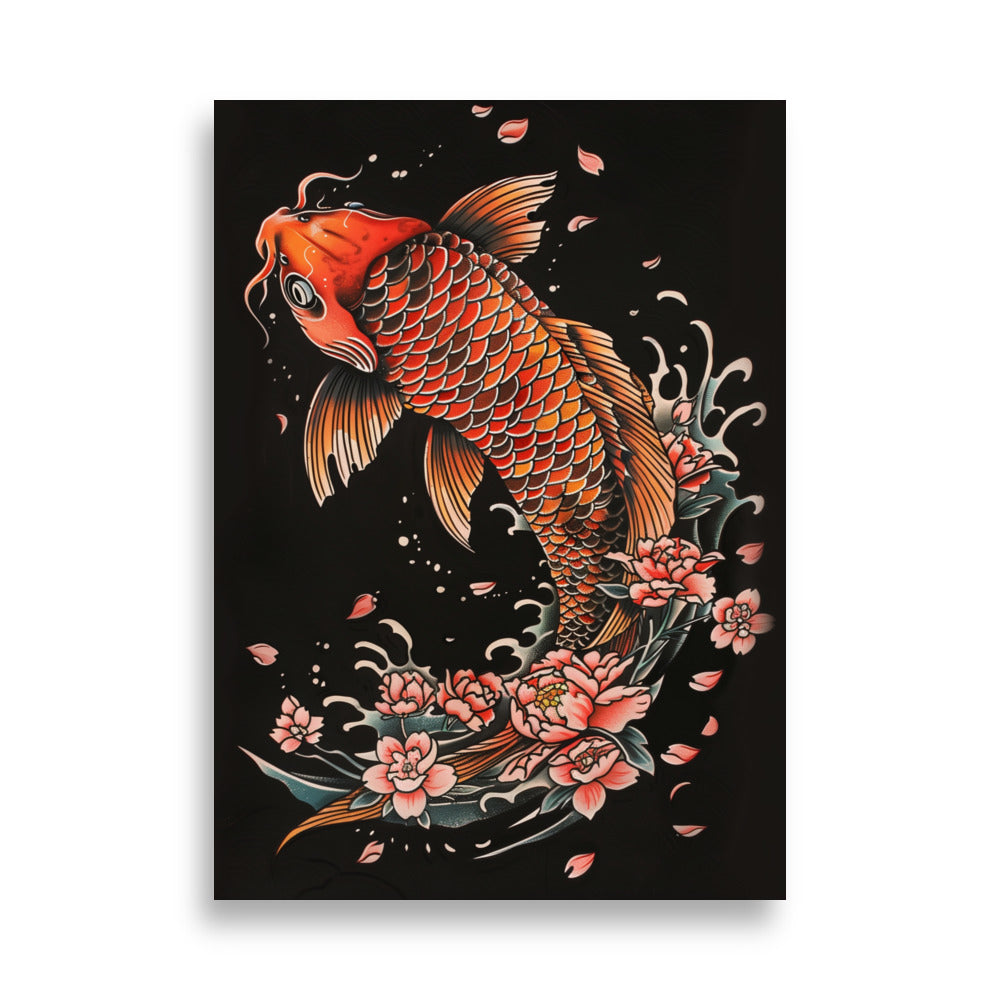 "carp" Matte Paper Poster