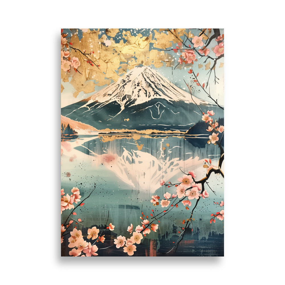 "Mt Fuji." Matte Paper Poster