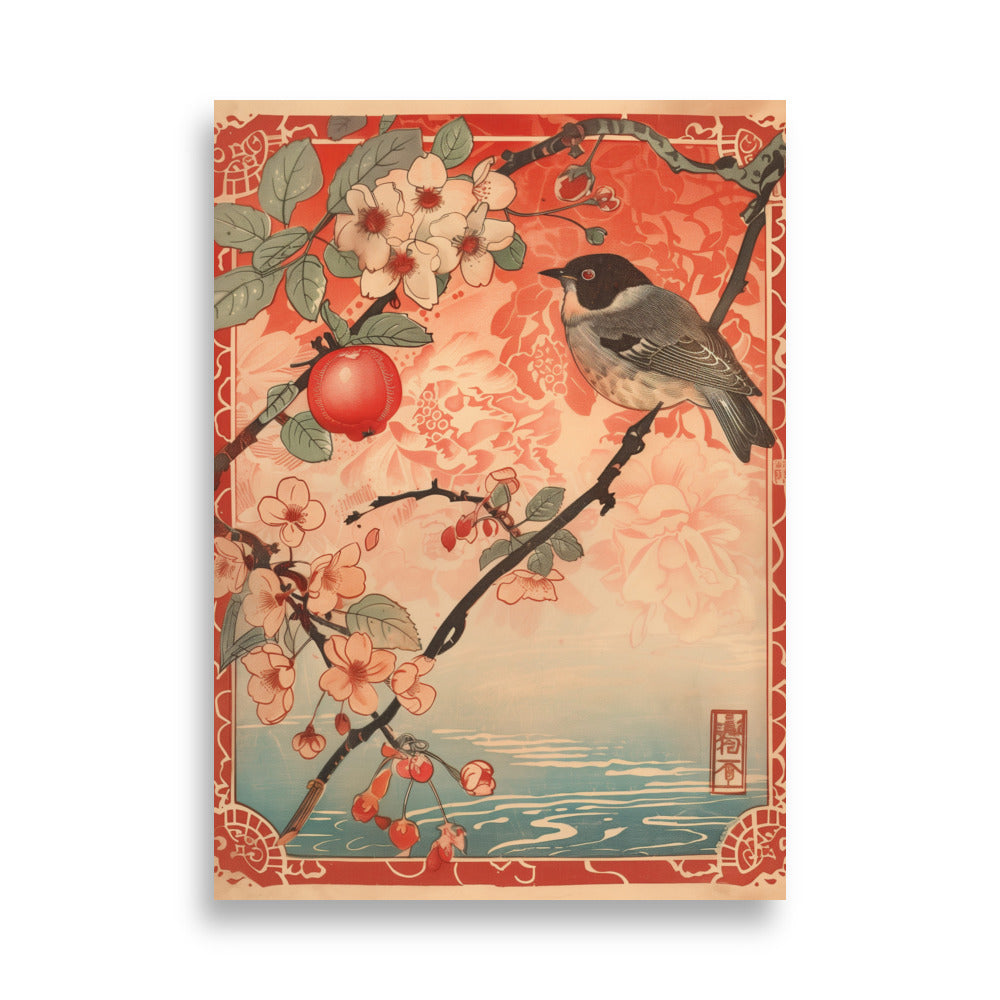 "birds" Matte Paper Poster