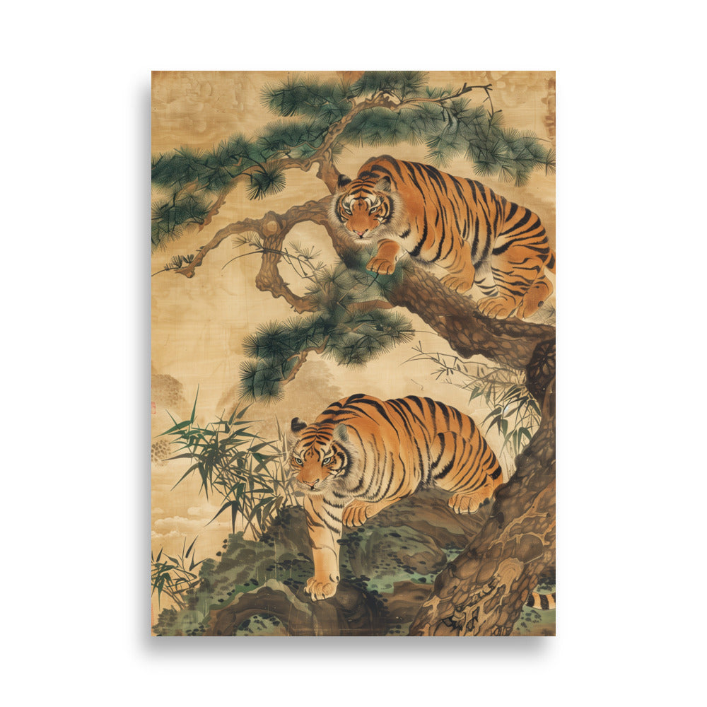 "tiger" Matte Paper Poster