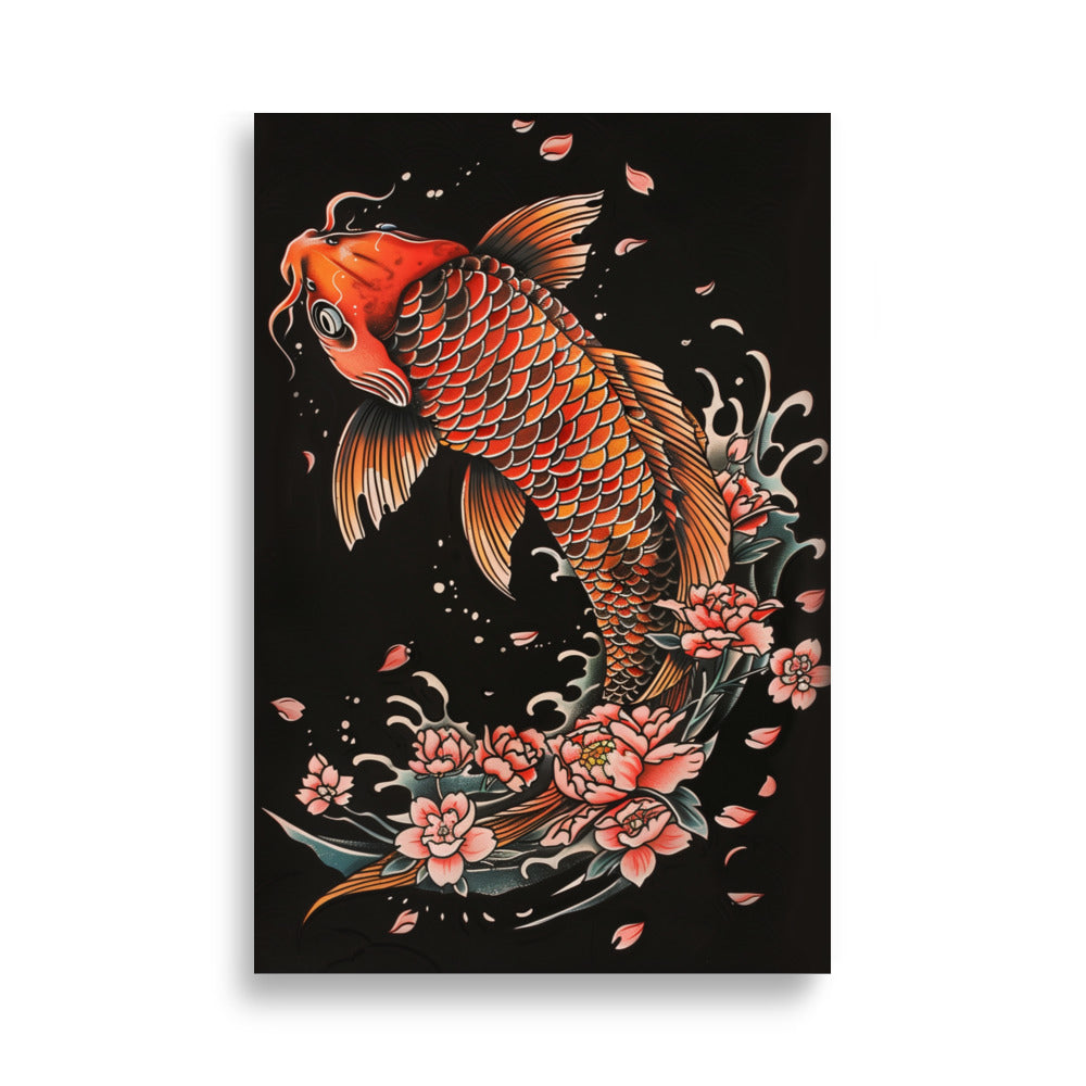 "carp" Matte Paper Poster
