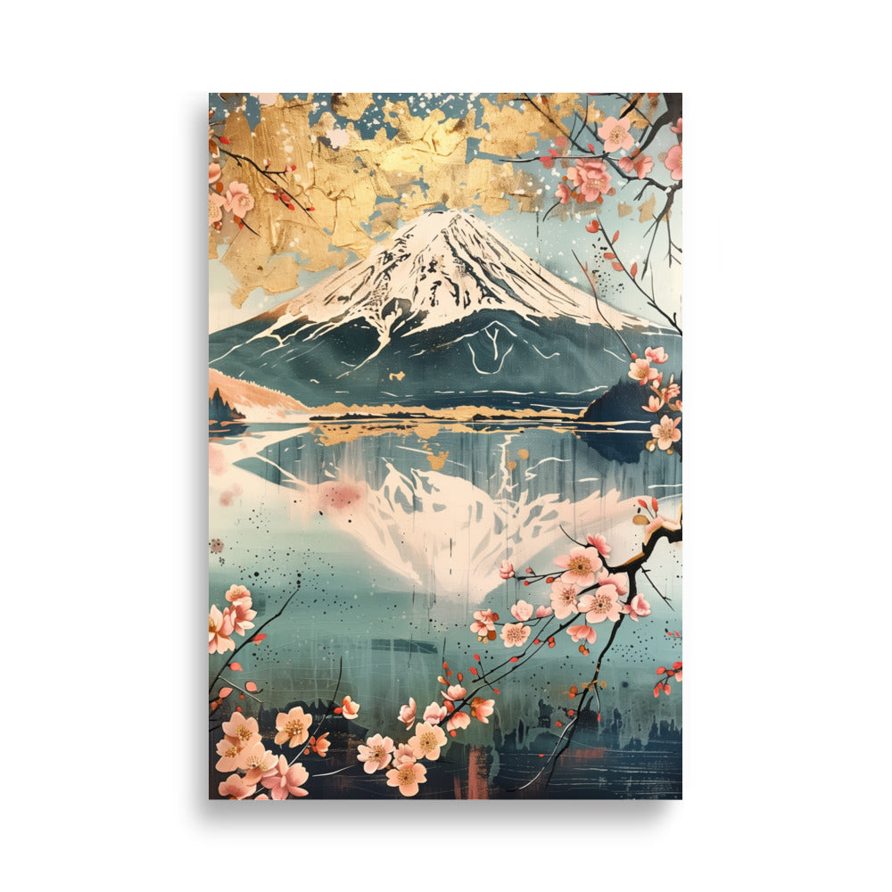 "Mt Fuji." Matte Paper Poster