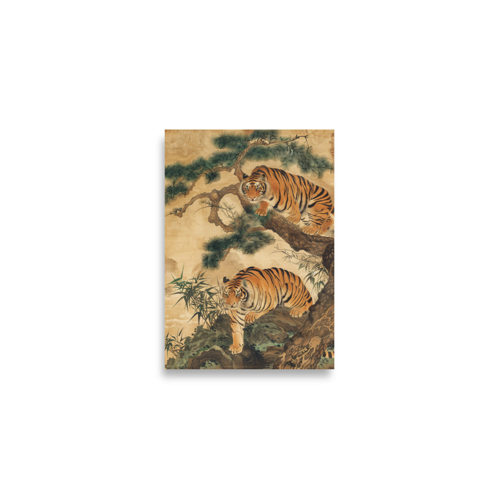 "tiger" Matte Paper Poster