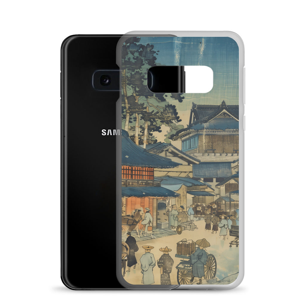 "old village" Clear Case for Samsung®
