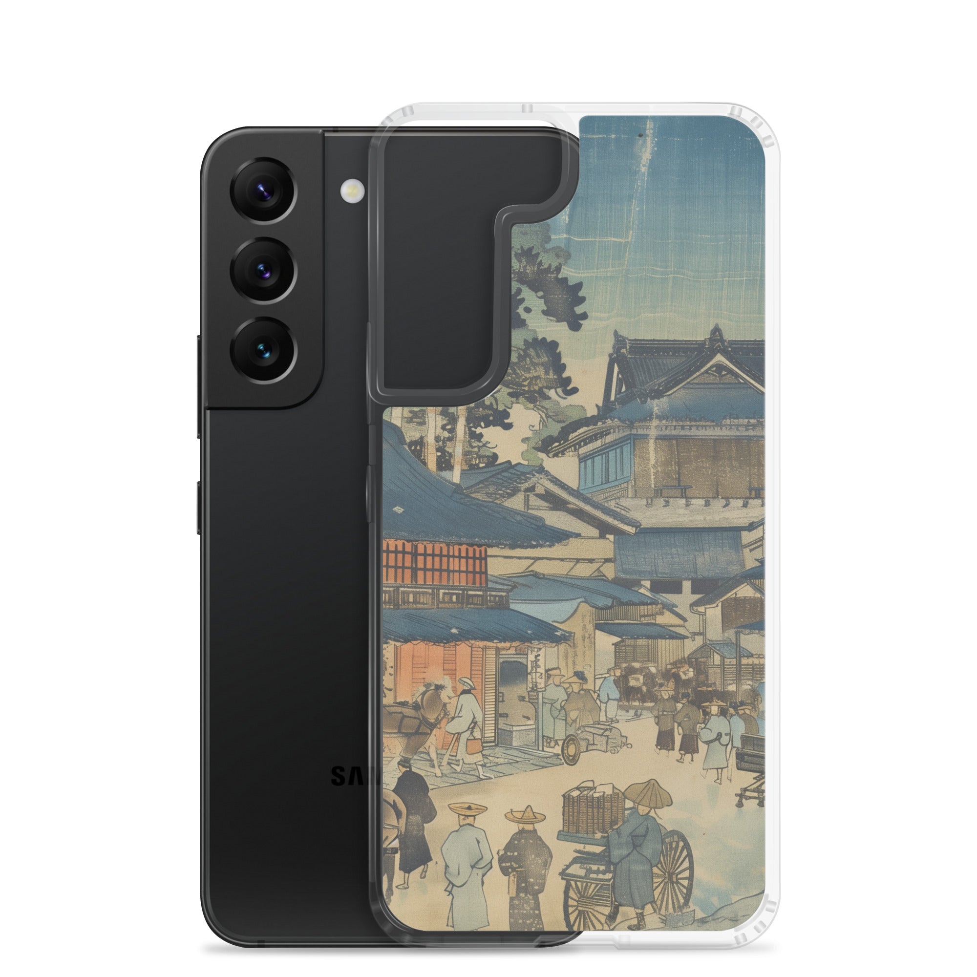 "old village" Clear Case for Samsung®