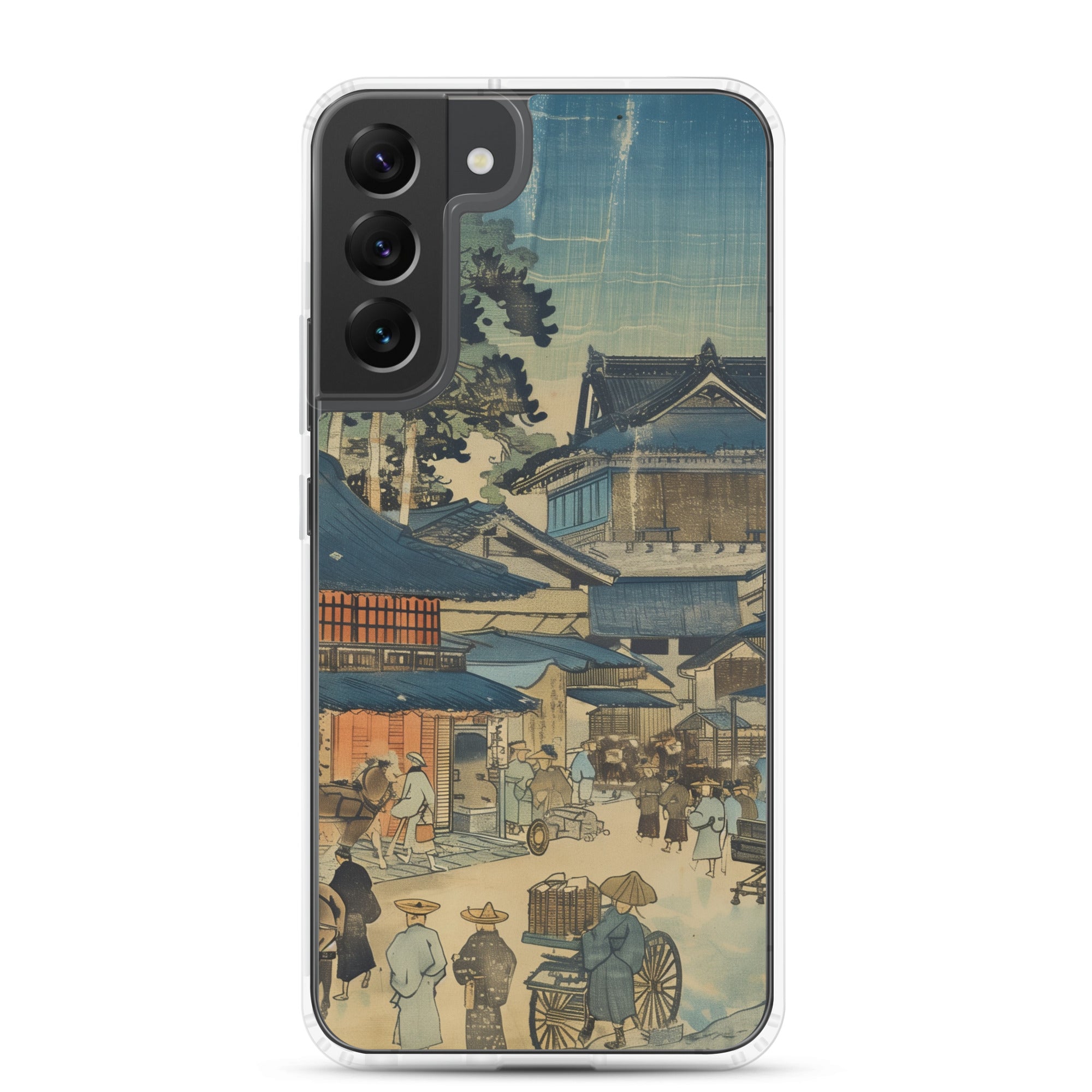 "old village" Clear Case for Samsung®