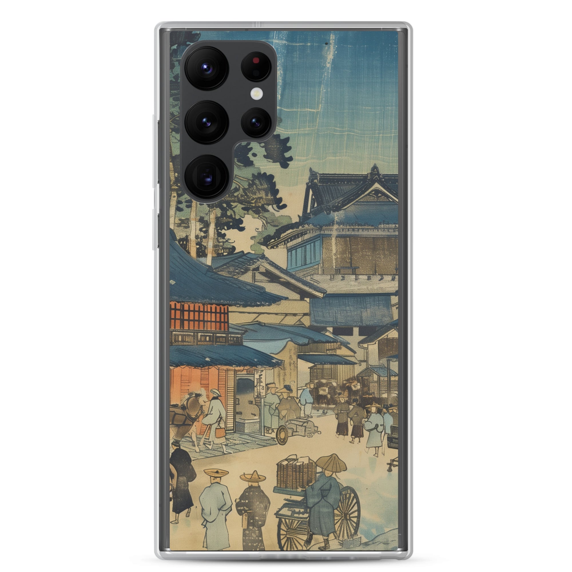 "old village" Clear Case for Samsung®