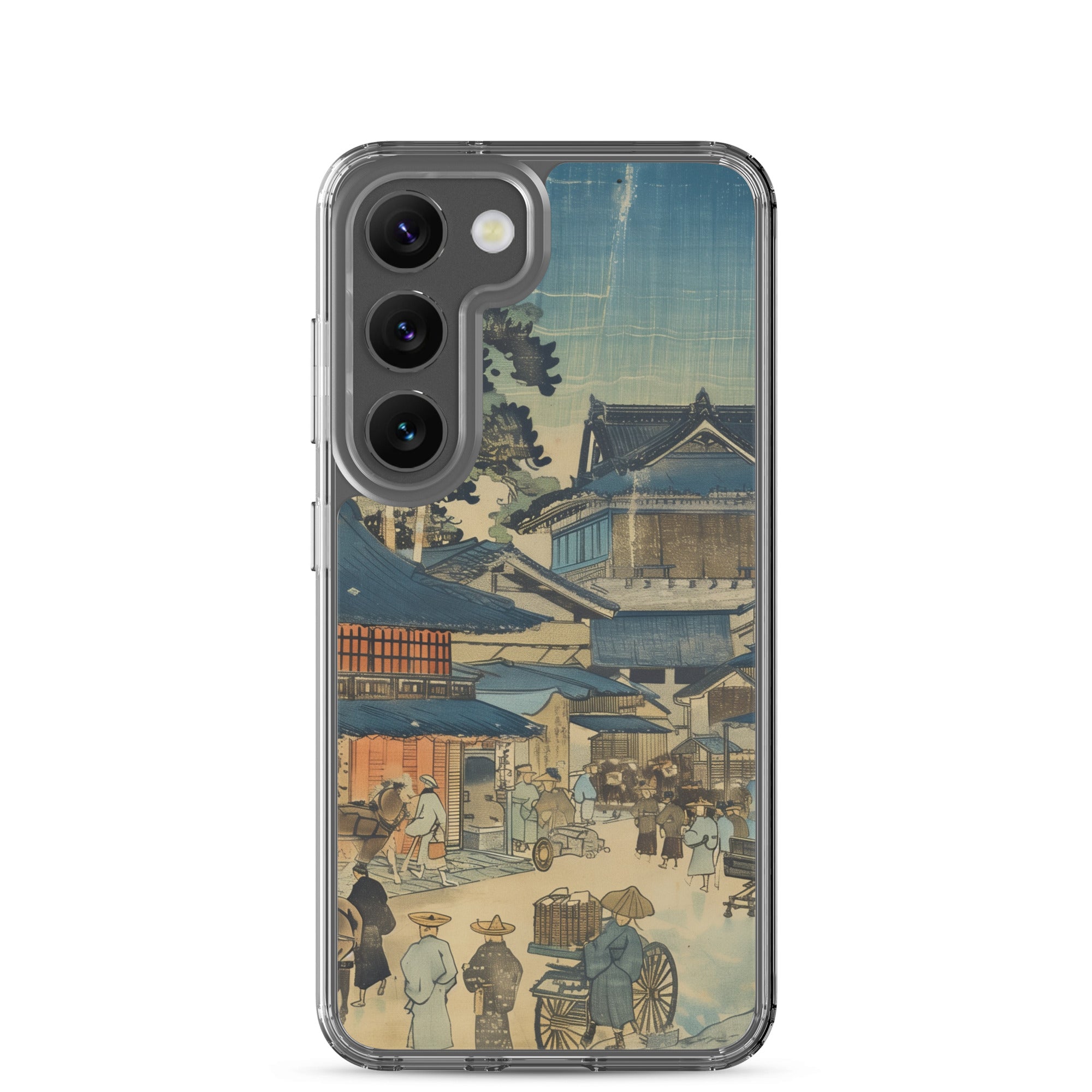 "old village" Clear Case for Samsung®