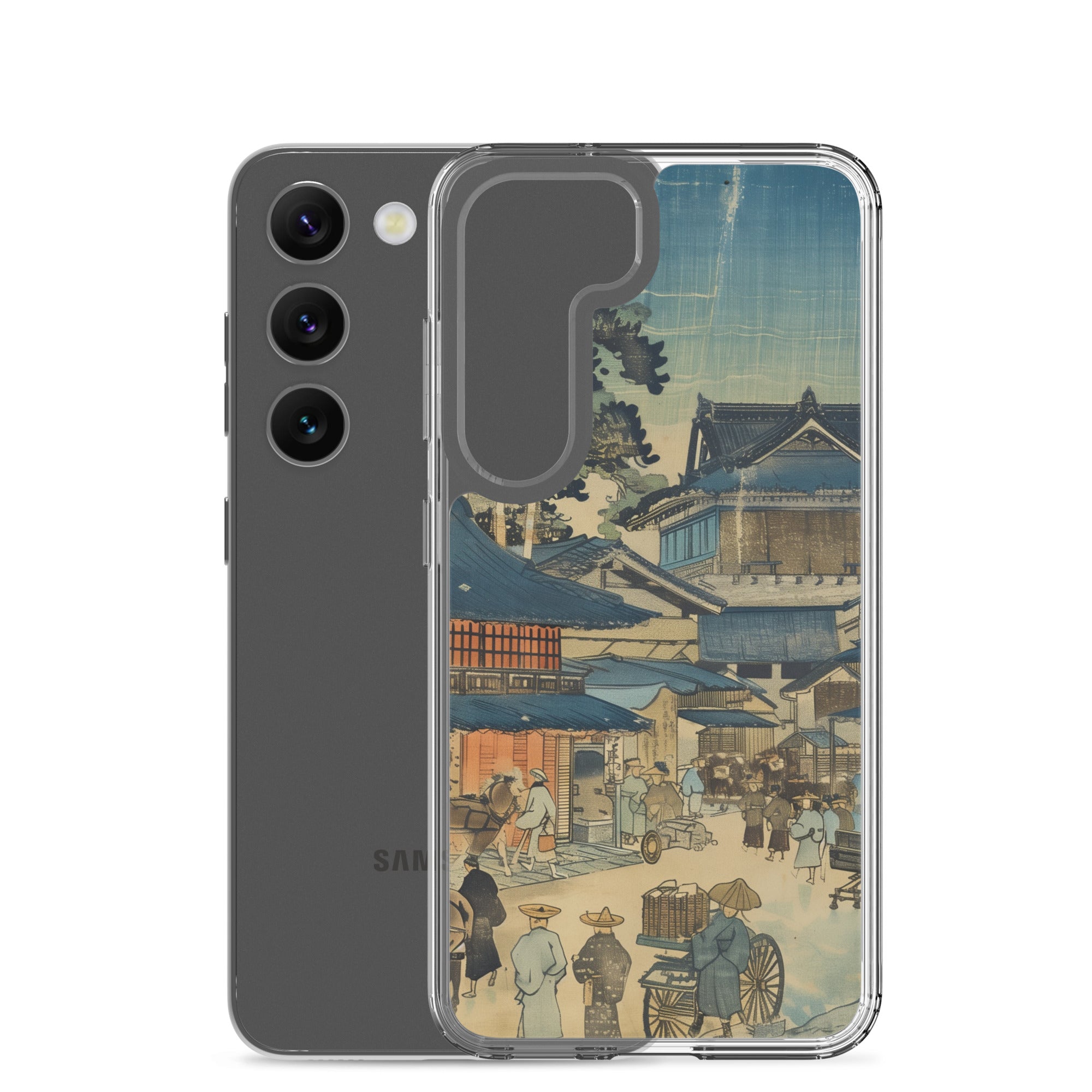"old village" Clear Case for Samsung®