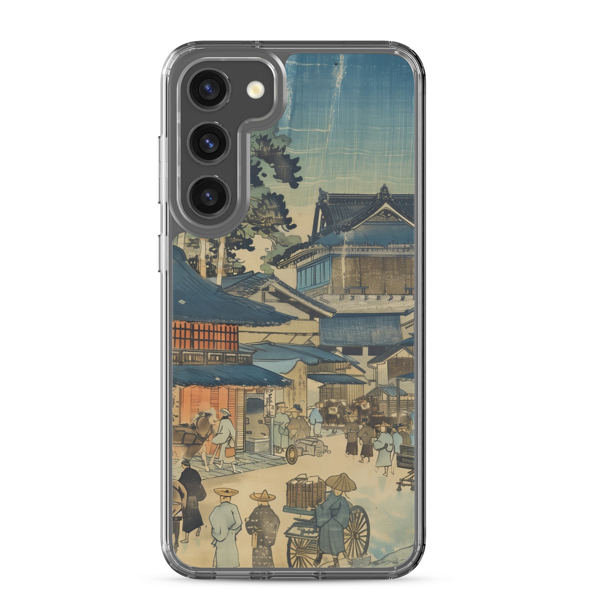 "old village" Clear Case for Samsung®