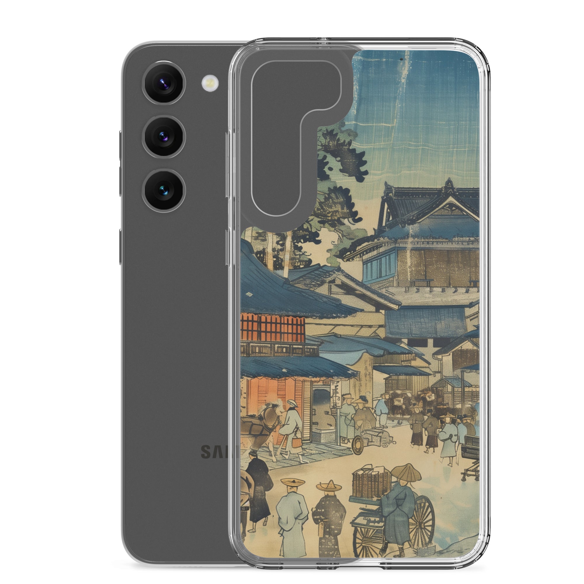 "old village" Clear Case for Samsung®