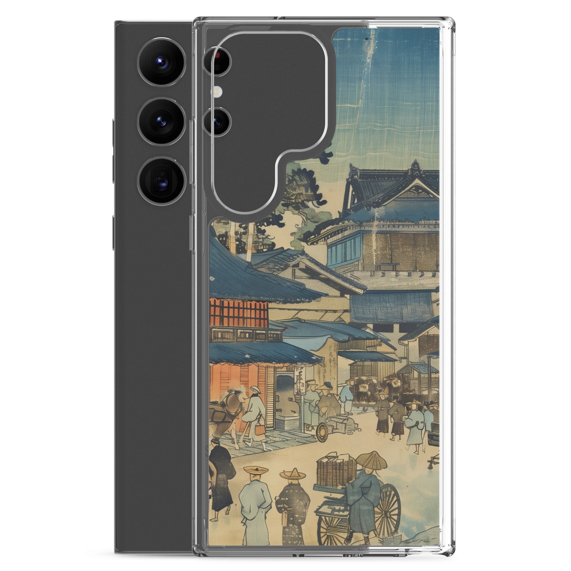 "old village" Clear Case for Samsung®