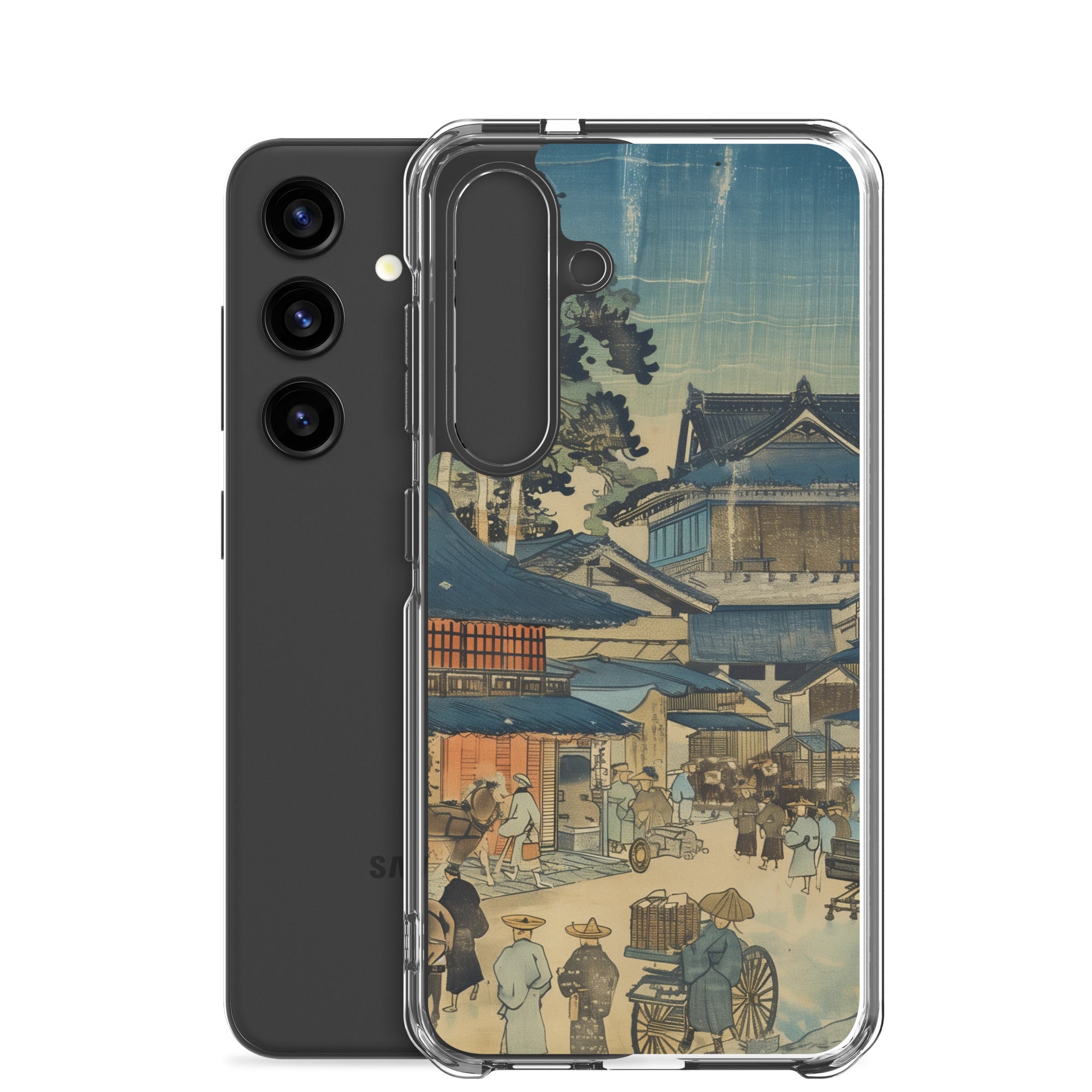"old village" Clear Case for Samsung®
