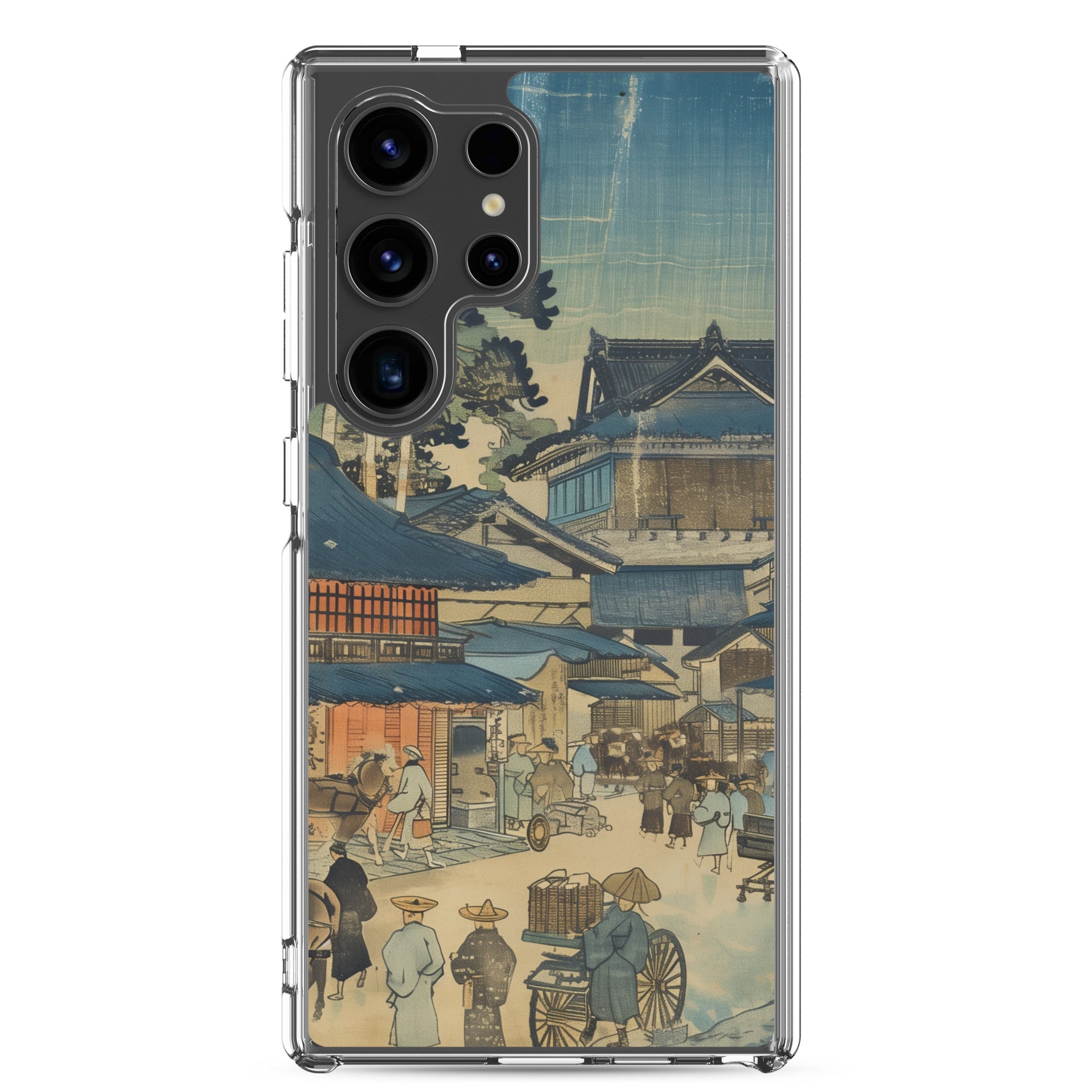"old village" Clear Case for Samsung®